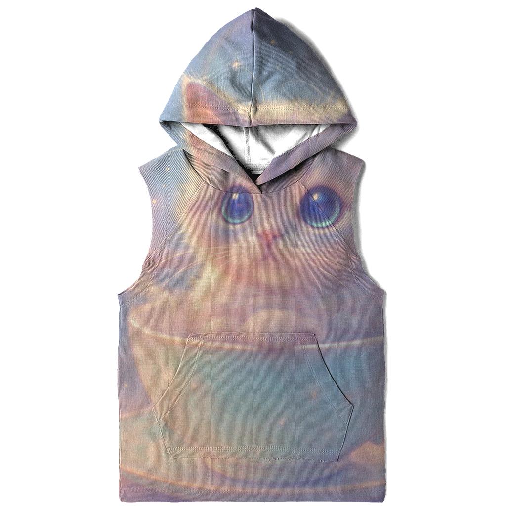 Starlit Tea Time Kitten hoodie designs