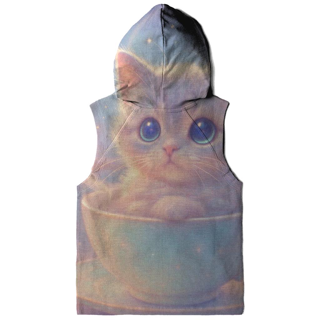 Starlit Tea Time Kitten hoodie designs