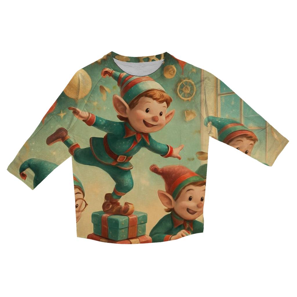 Elves Tinker Midnight Workshop fashion 3/4 sleeve shirts