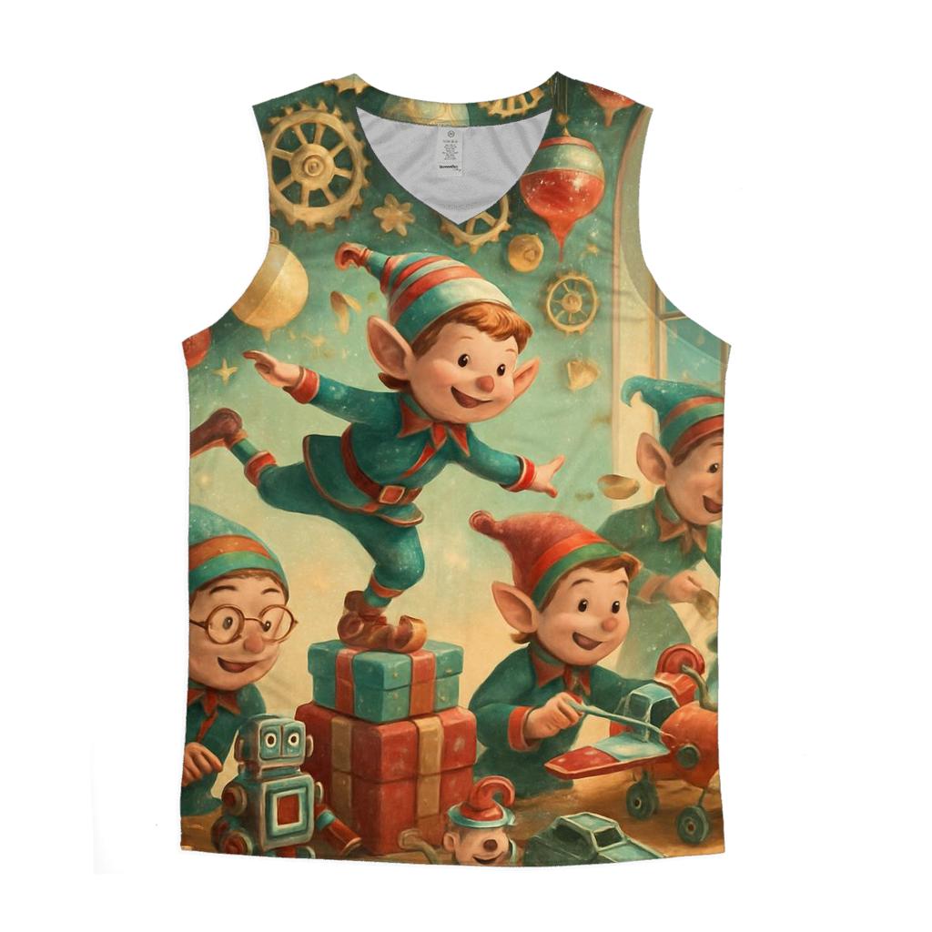 Elves Tinker Midnight Workshop stylish racerback tanks