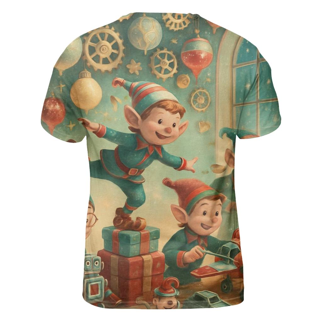 Elves Tinker Midnight Workshop trendy printed shirt styles