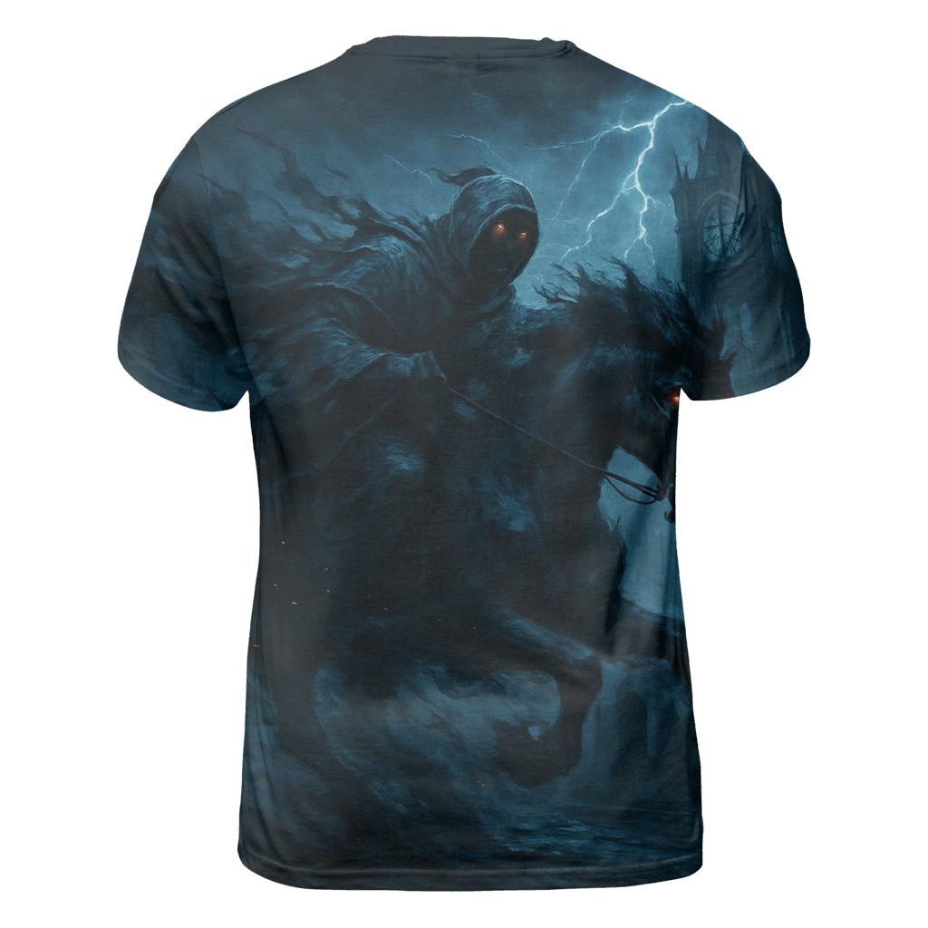 Grim Rider Of Midnight Ash statement graphic shirts