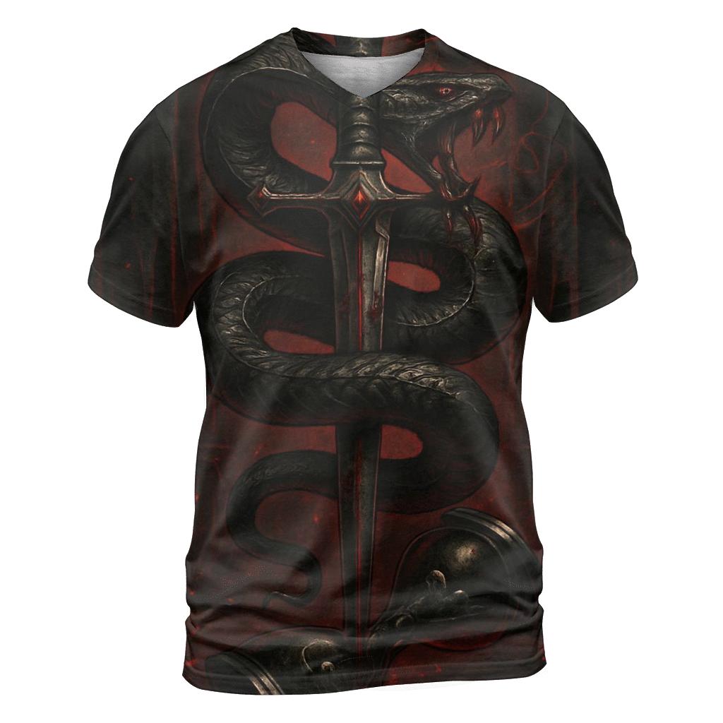 Serpent And The Blood Dagger designer pattern shirts
