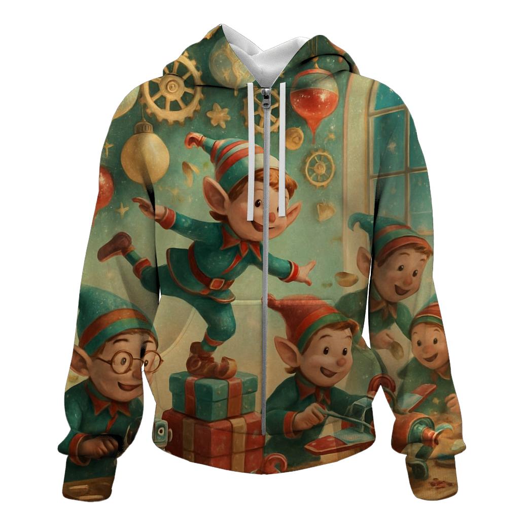 Elves Tinker Midnight Workshop designer hoodies