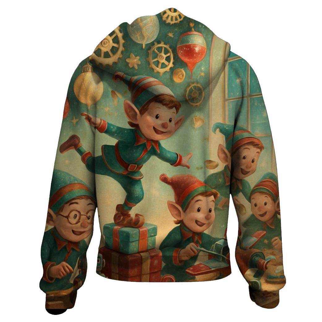 Elves Tinker Midnight Workshop designer hoodies