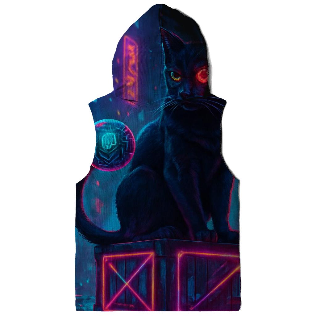 Cyber Alley Oracle printed hoodies