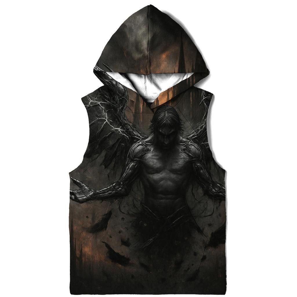 Fallen Angel Of Broken Steel zip-up hoodies