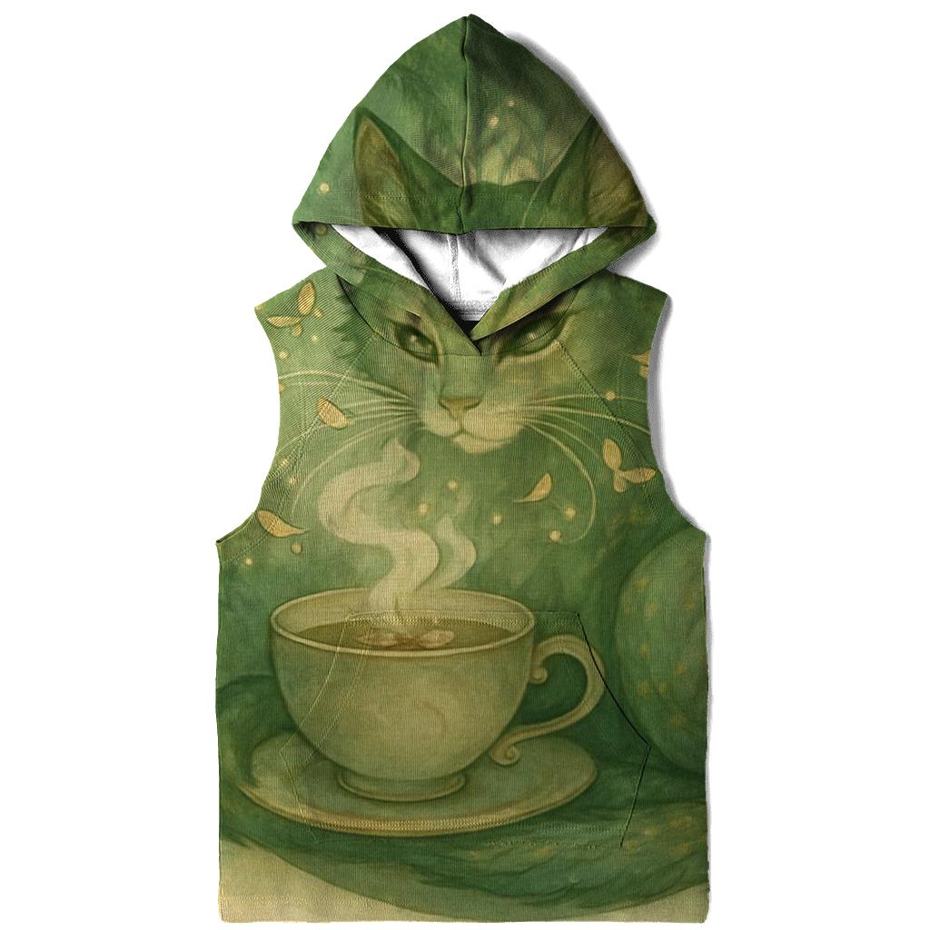Botanical Tea Guardian embroidered hoodies
