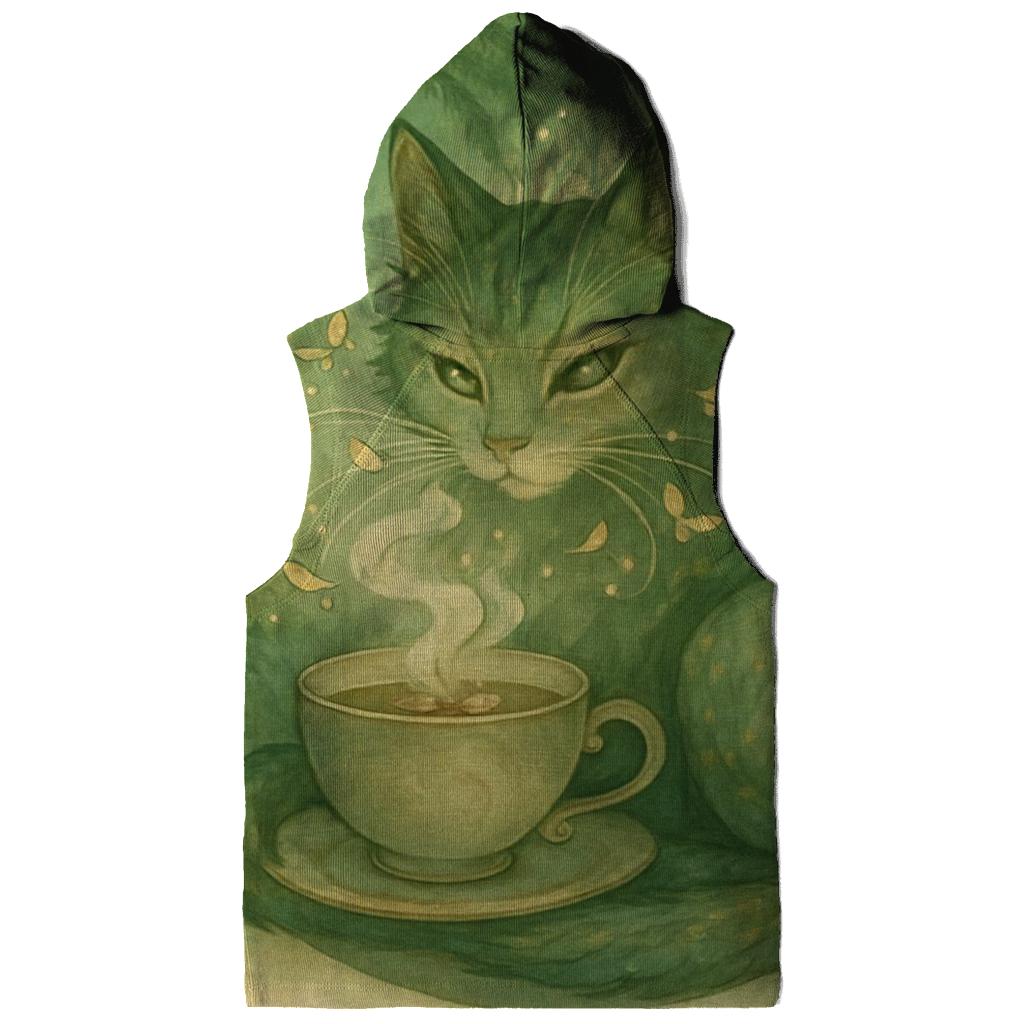 Botanical Tea Guardian embroidered hoodies