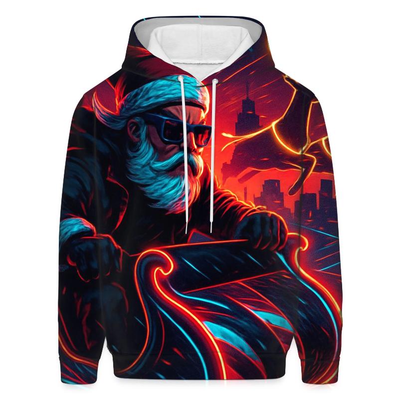 Streetwise Sleigh Santa hoodie designs