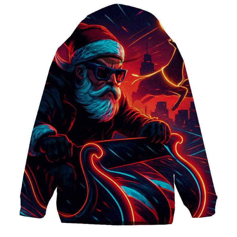 Streetwise Sleigh Santa hoodie designs