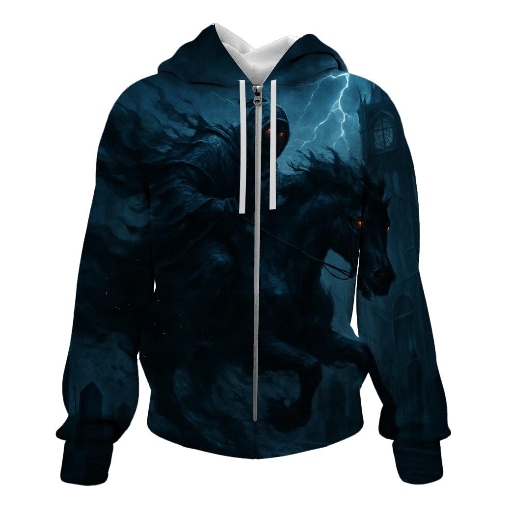 Grim Rider Of Midnight Ash custom hoodies