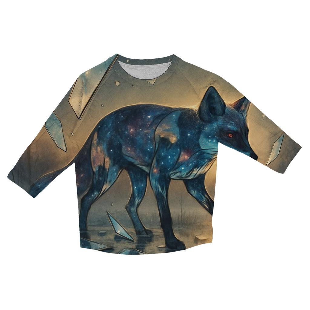 Random Mirror Fox custom 3/4 sleeve shirts