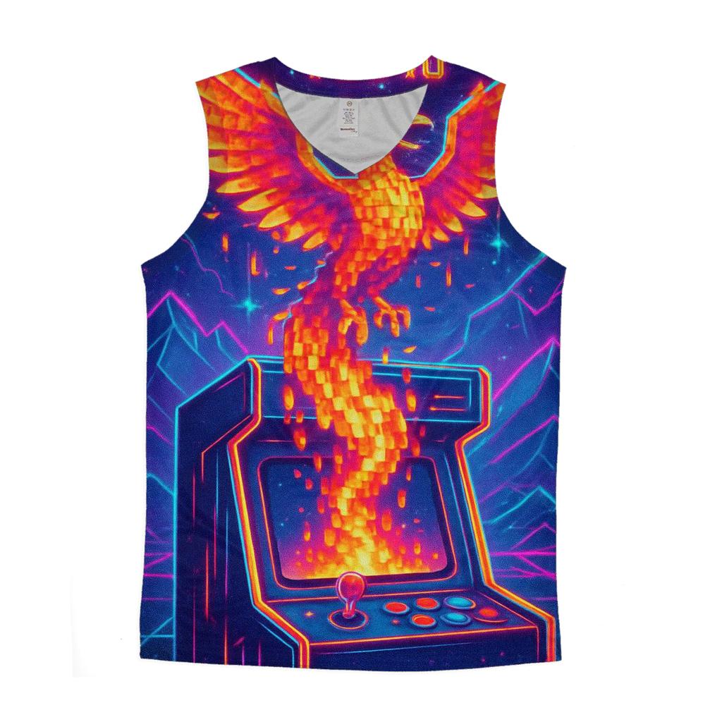Random Arcade Phoenix custom tank tops