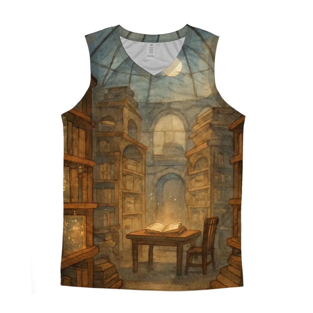 Random Lantern Library designer workout tanks