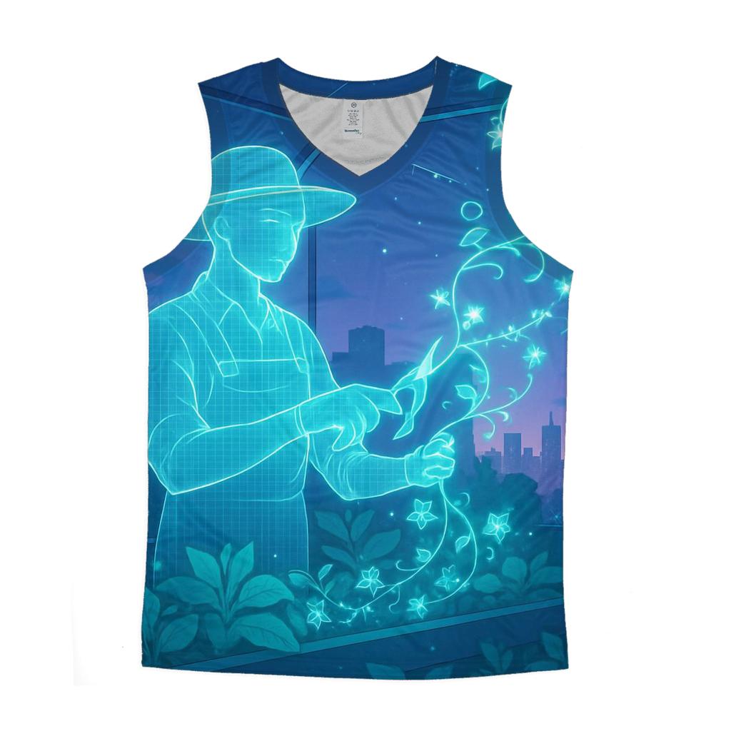 Random Hologram Gardener designer workout tanks