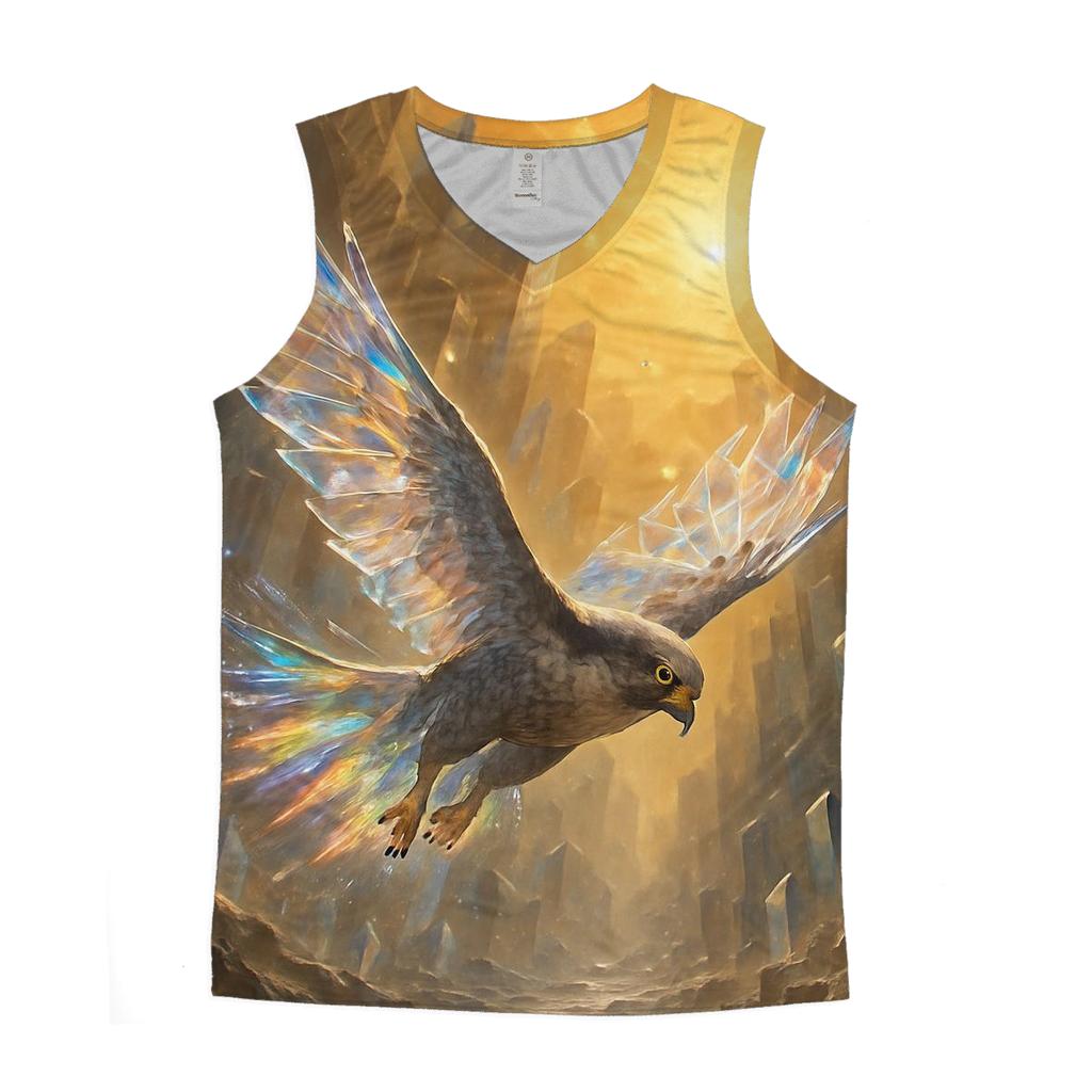 Random Glasswing Falcon personalized athletic tanks