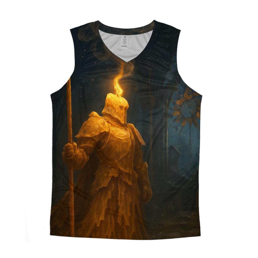 Random Candlelight Sentinel personalized athletic tanks