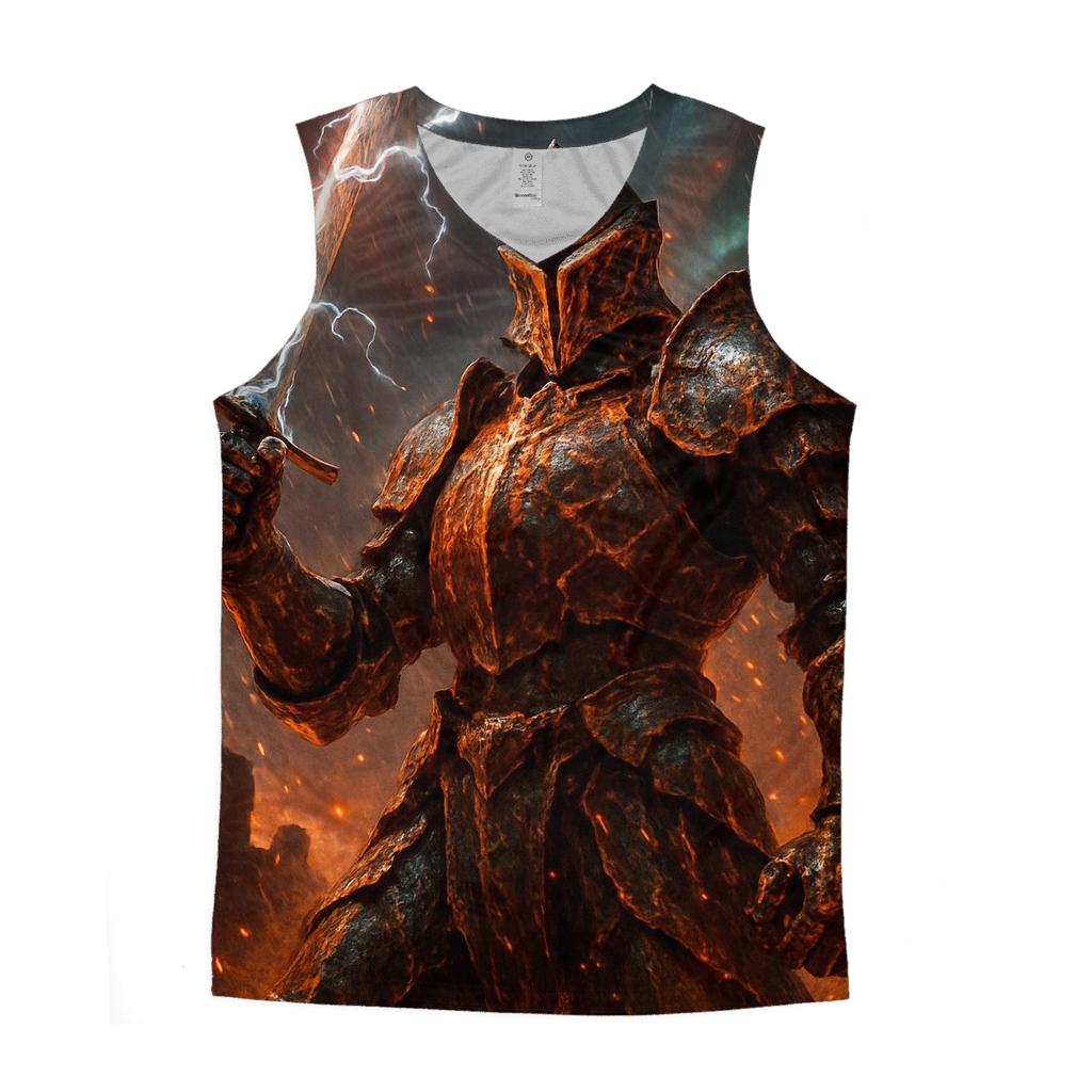 Random Alloy Knight personalized athletic tanks