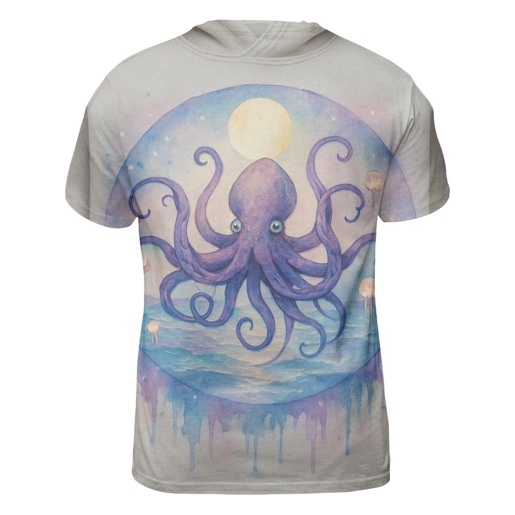 Random Pastel Kraken custom all-over print shirts