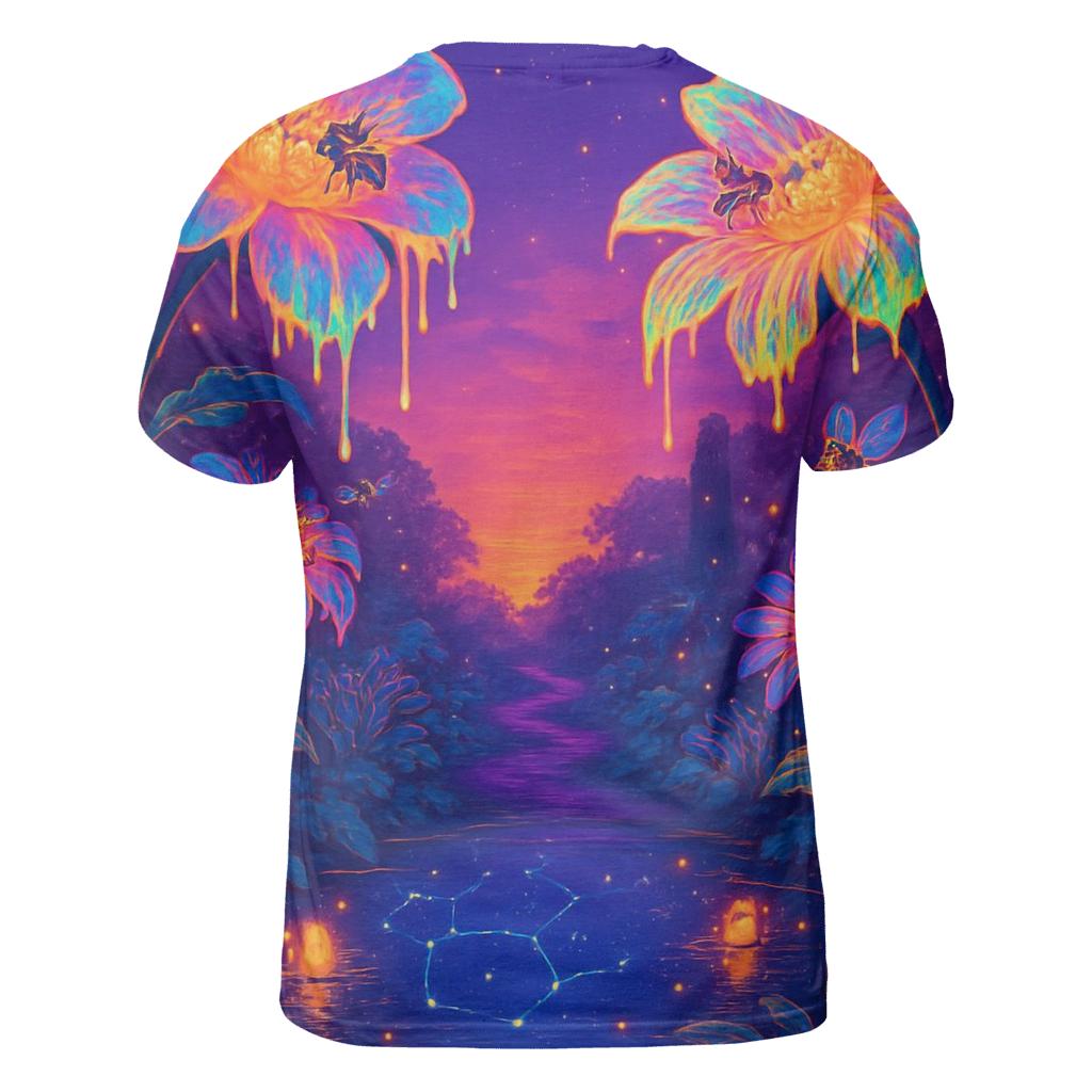 Random Neon Garden statement graphic shirts