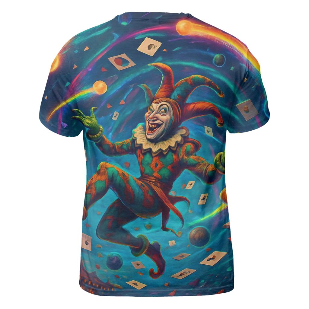Random Gravity Jester trendy printed shirt styles
