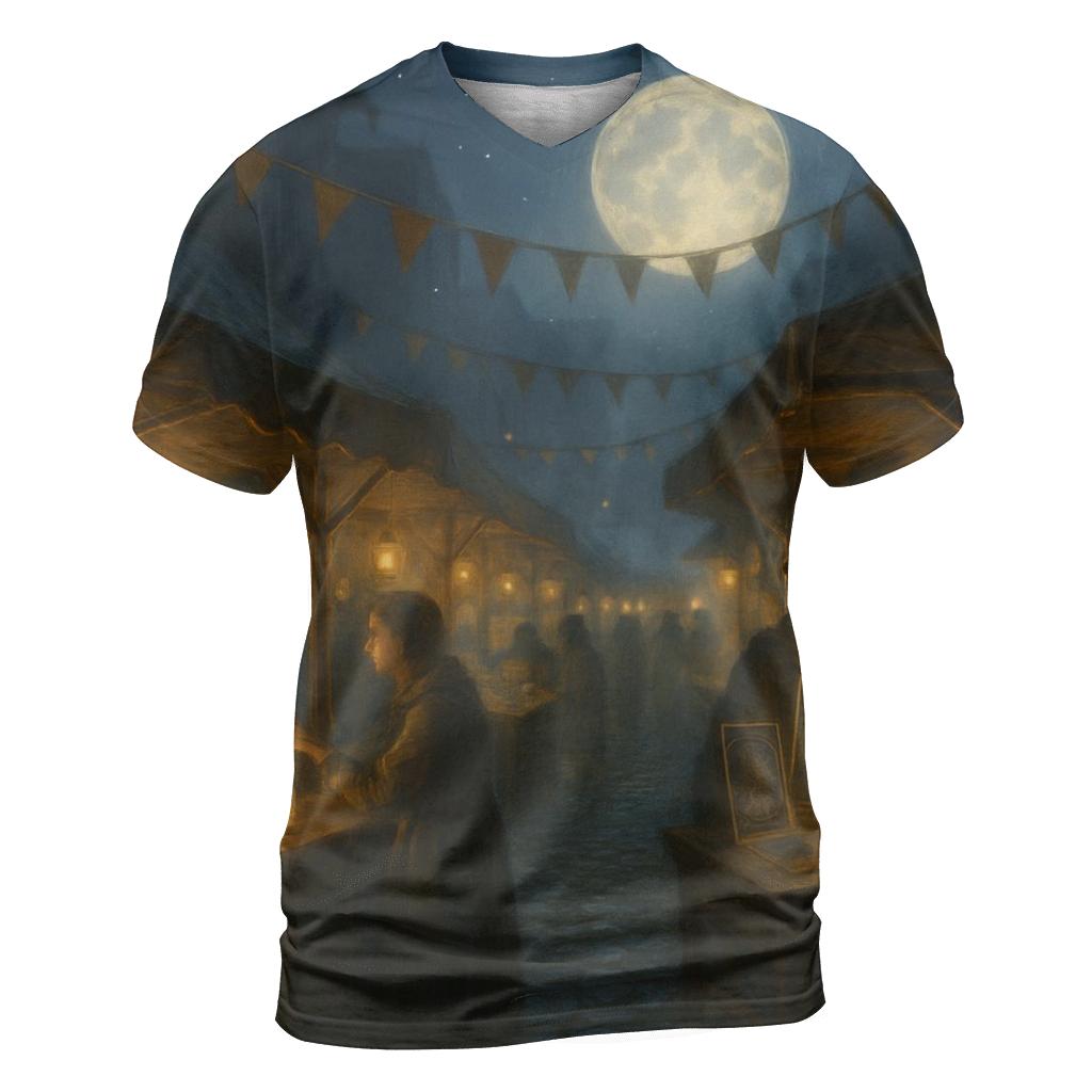 Random Moonlight Market personalized full print shirts