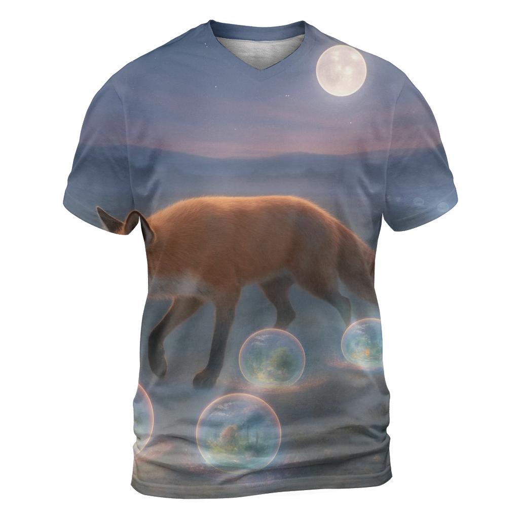 Random Echo Fox unique graphic print tees