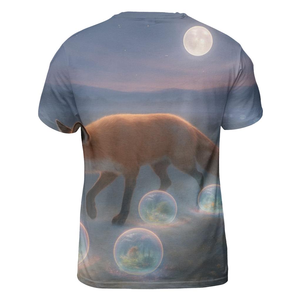 Random Echo Fox unique graphic print tees