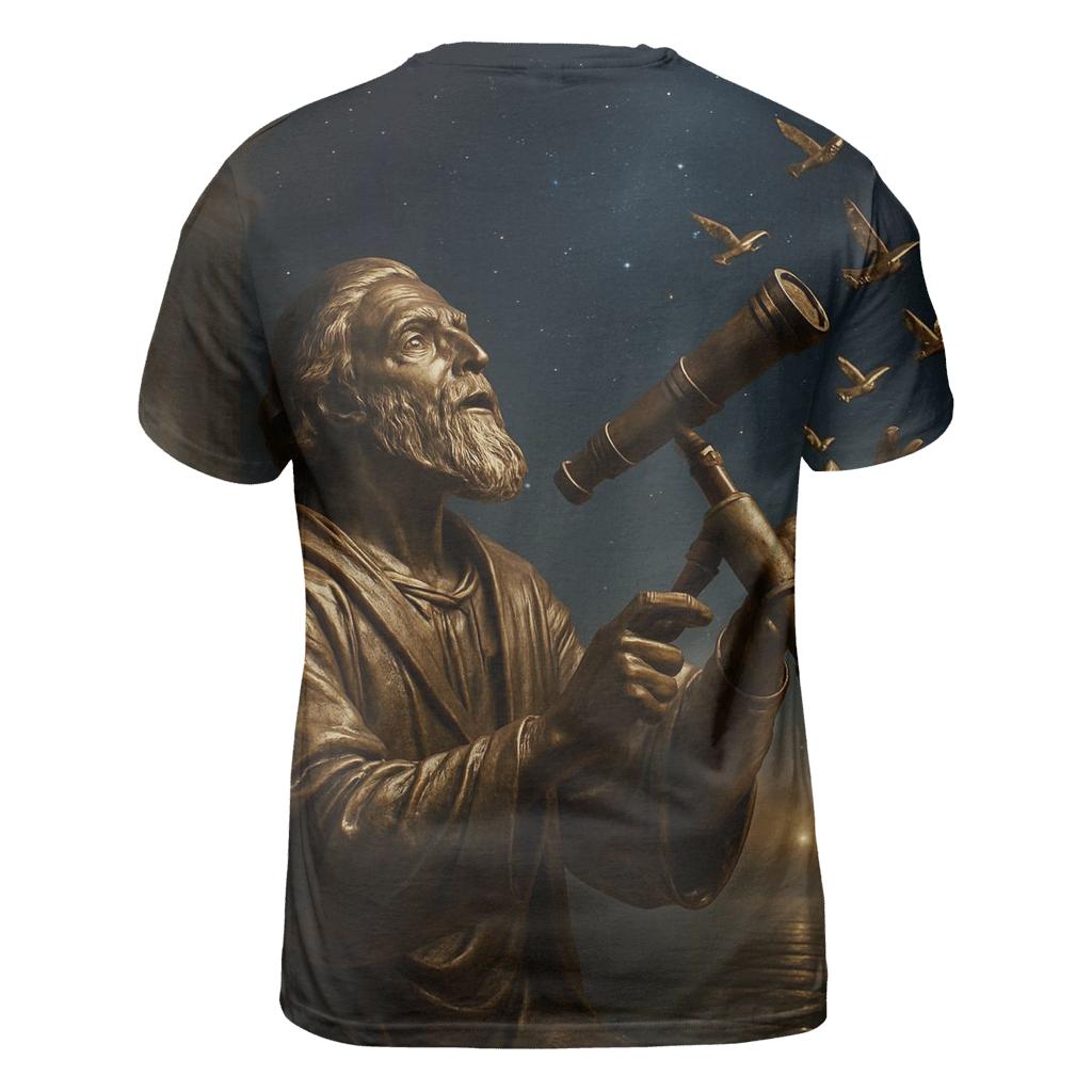 Random Bronze Astronomer designer pattern shirts