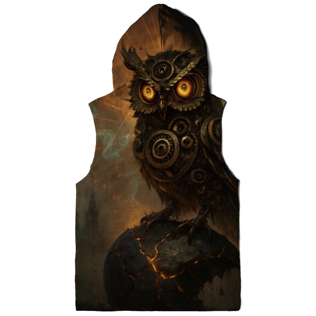 Random Clockwork Owl heavyweight hoodies