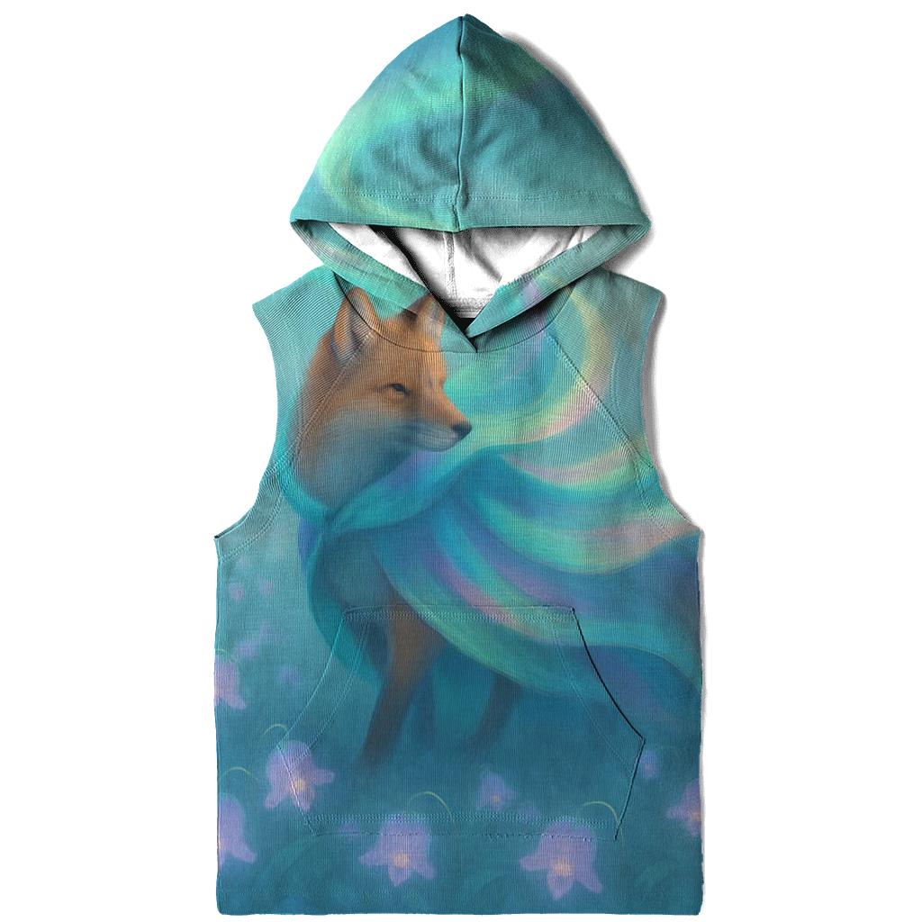 Random Aurora Foxglove embroidered hoodies