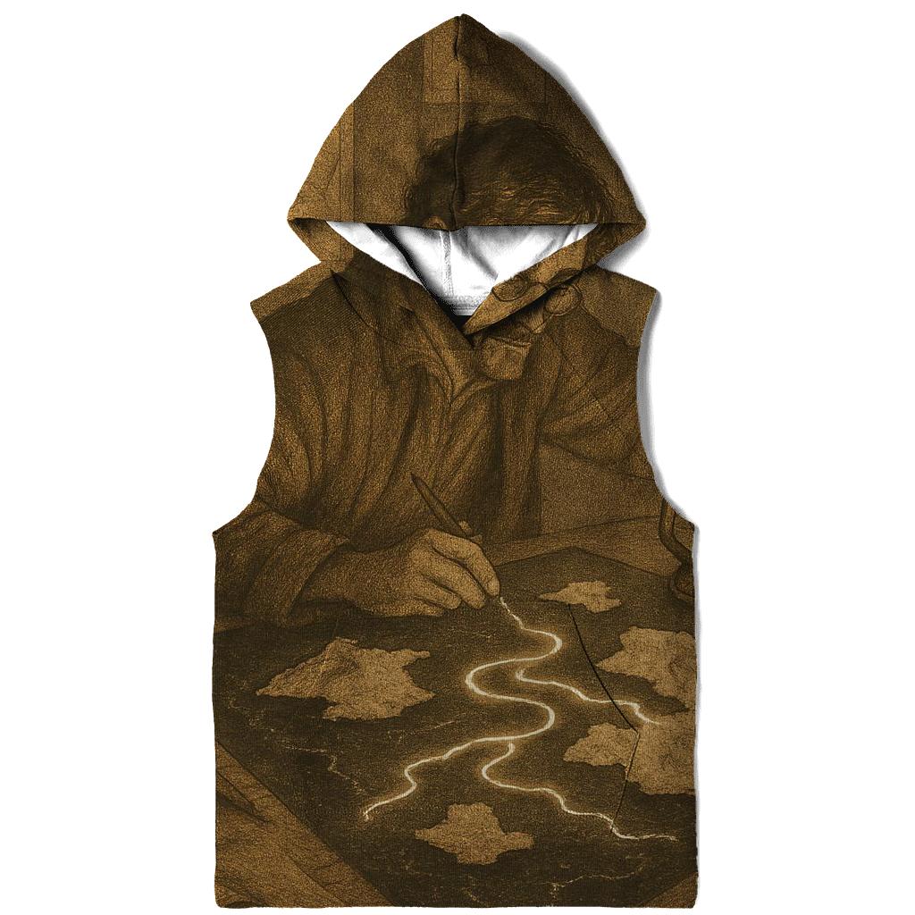Random Lantern Cartographer heavyweight hoodies
