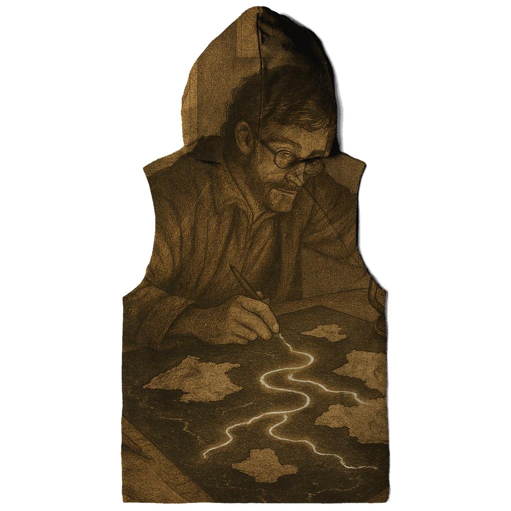 Random Lantern Cartographer heavyweight hoodies