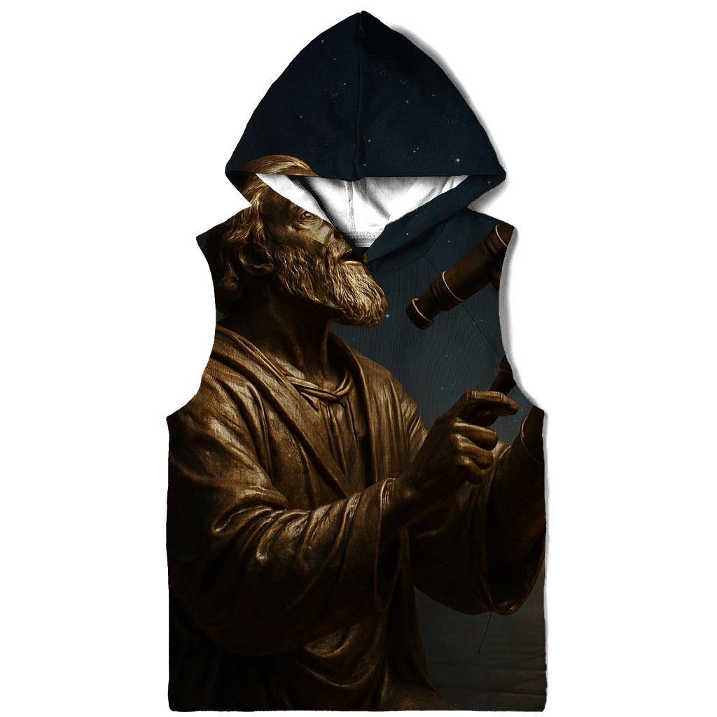 Random Bronze Astronomer embroidered hoodies