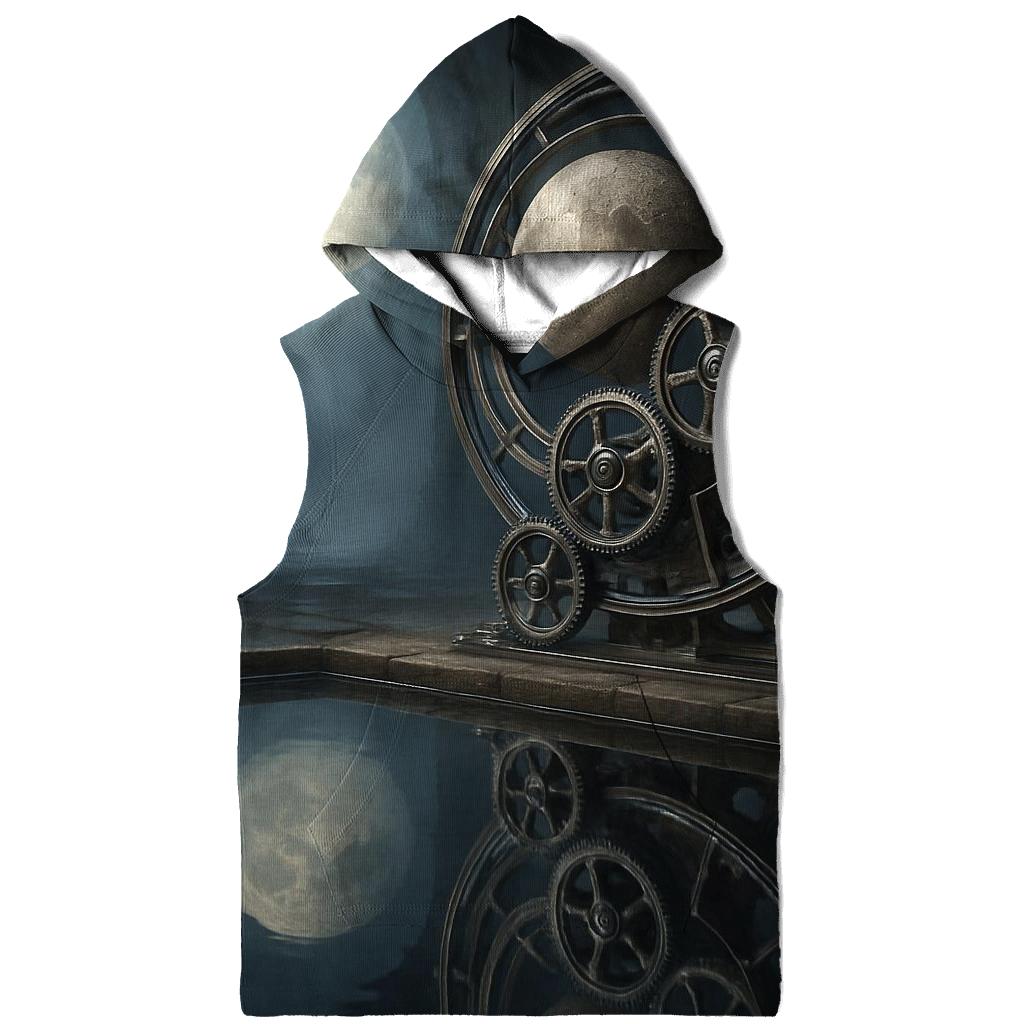 Random Moonlit Mechanism hoodies fashion