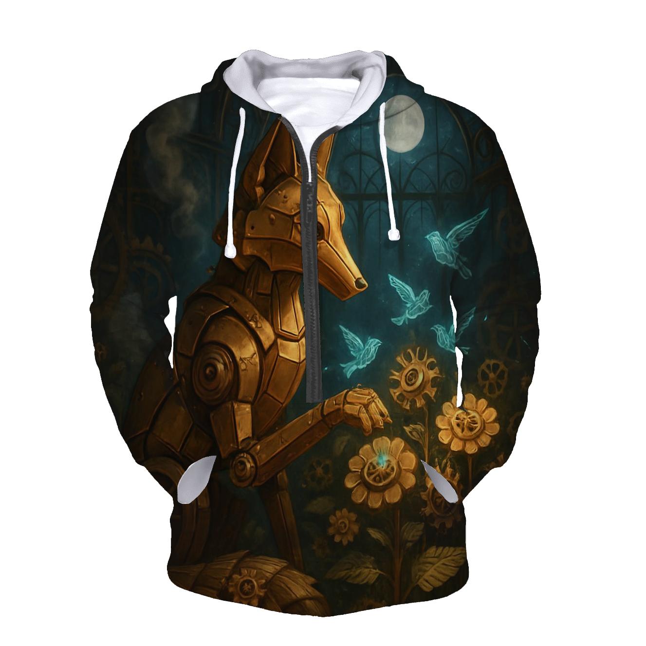 Random Mechanical Foxglove hoodies fashion
