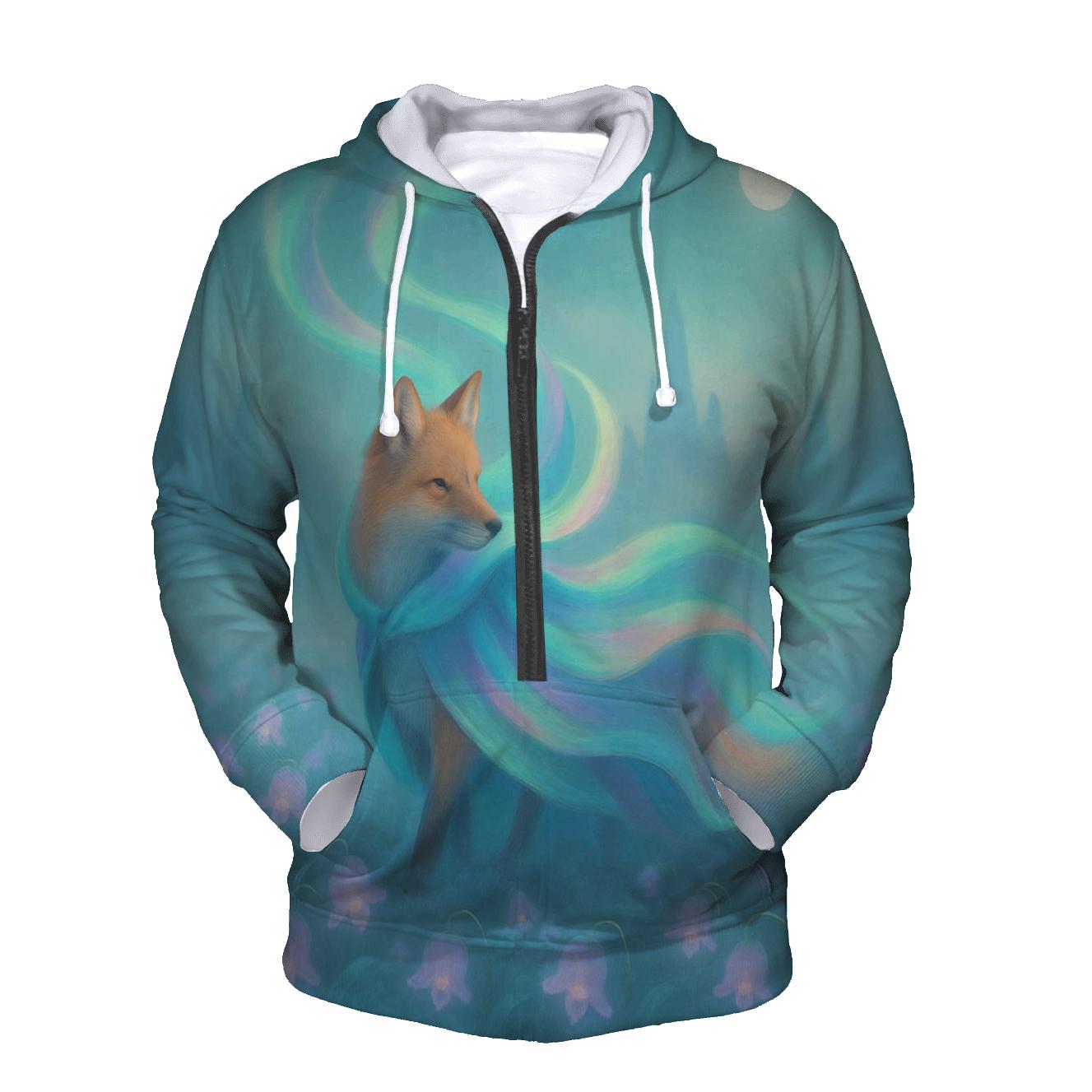 Random Aurora Foxglove premium hoodies