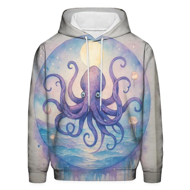 Random Pastel Kraken hoodie trends
