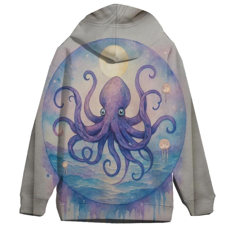 Random Pastel Kraken hoodie trends