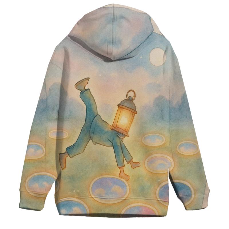 Random Lantern Cartwheel pullover hoodies