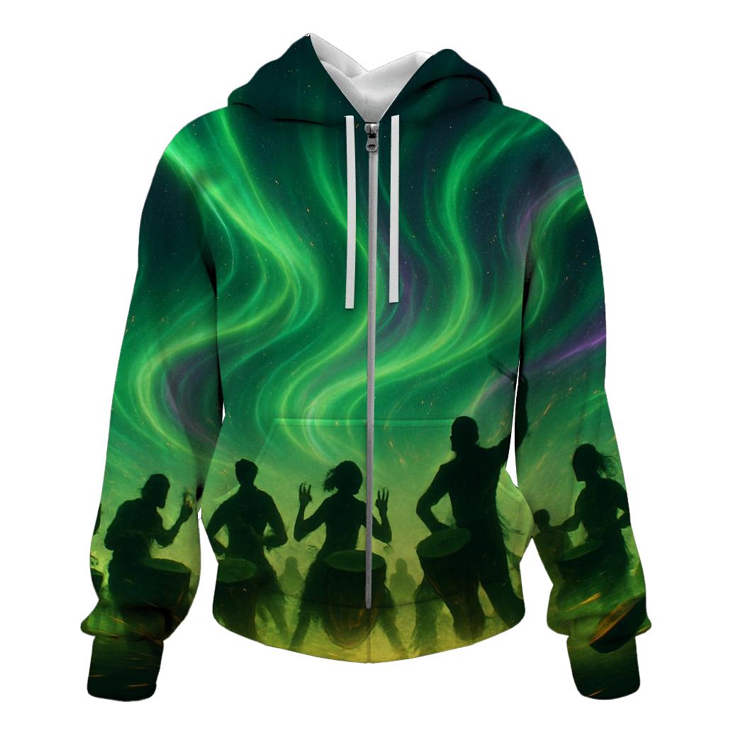 Random Aurora Drummer lightweight hoodies