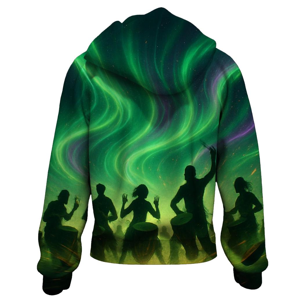 Random Aurora Drummer lightweight hoodies