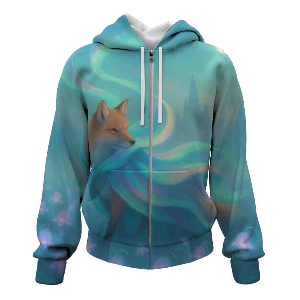 Random Aurora Foxglove heavyweight hoodies
