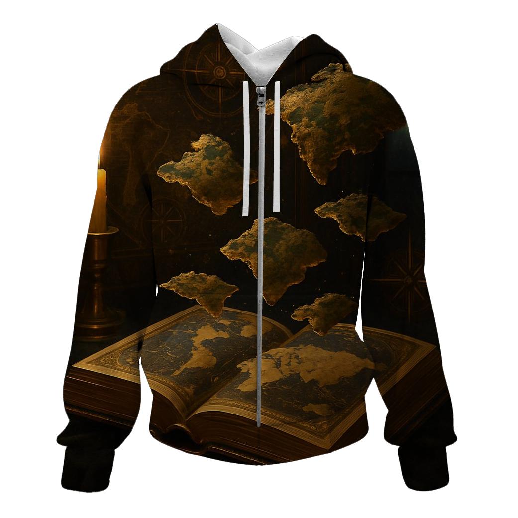 Random Gilded Atlas pullover hoodies