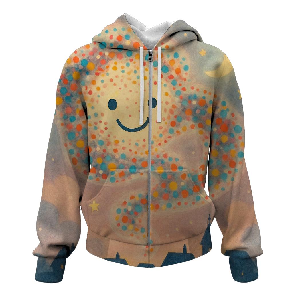 Random Polka Dot Nebula hoodie trends