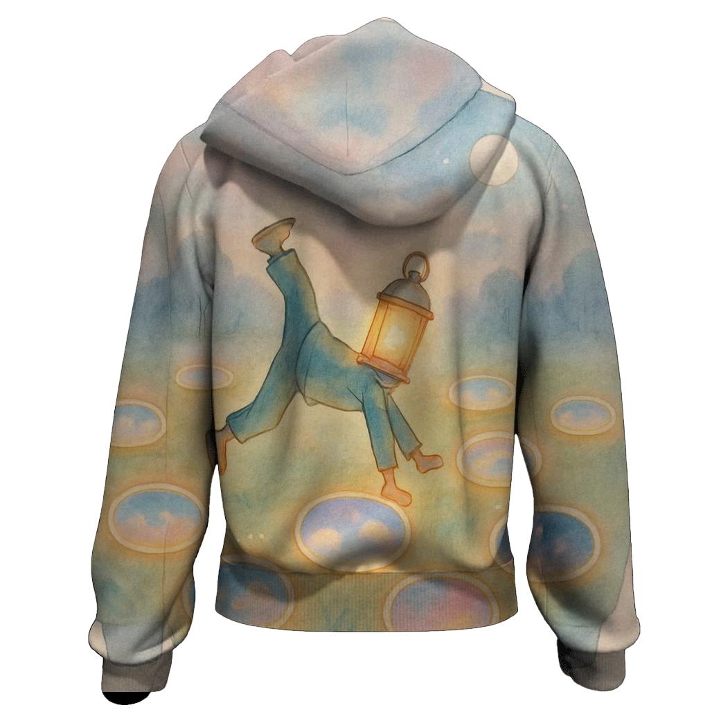 Random Lantern Cartwheel premium hoodies