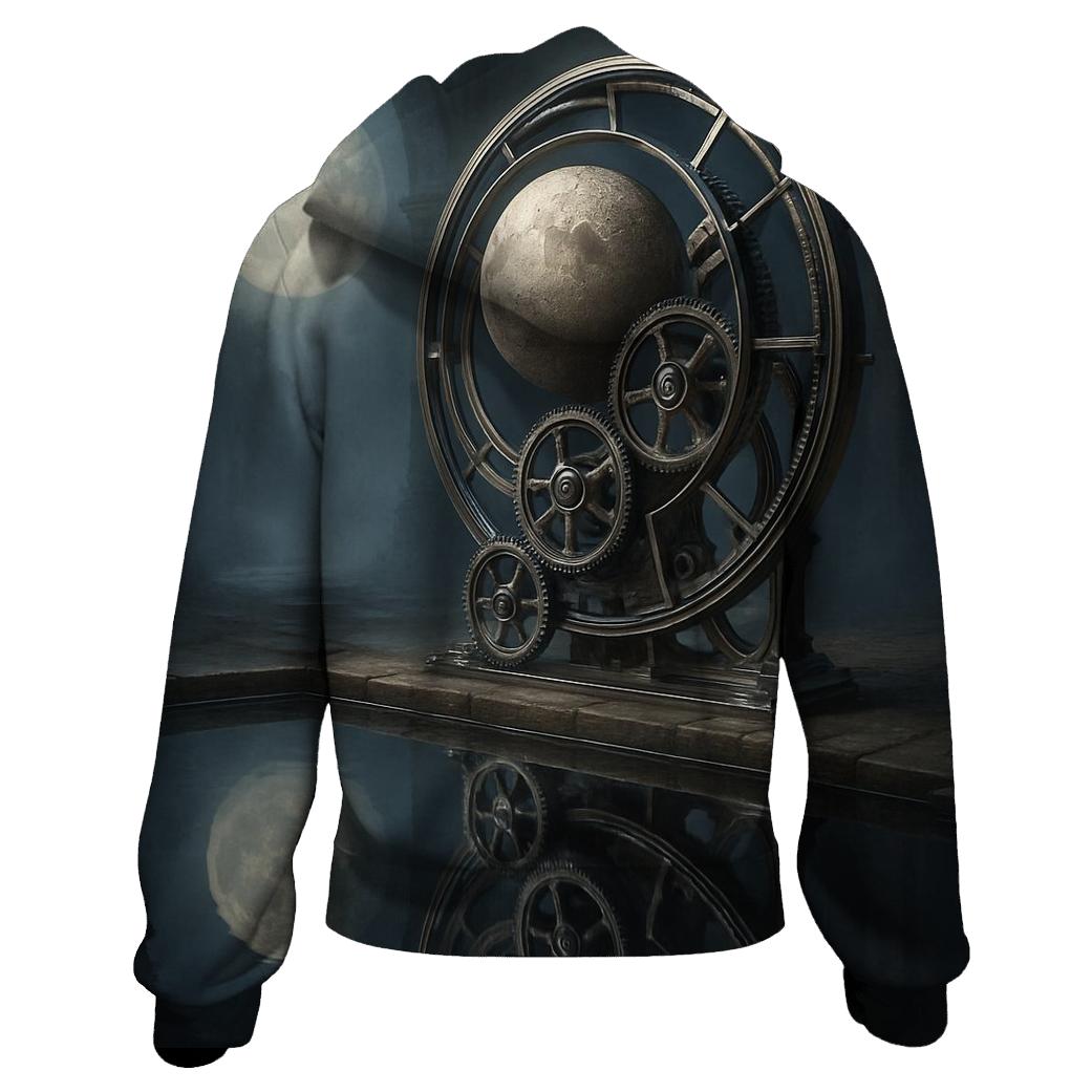 Random Moonlit Mechanism designer hoodies