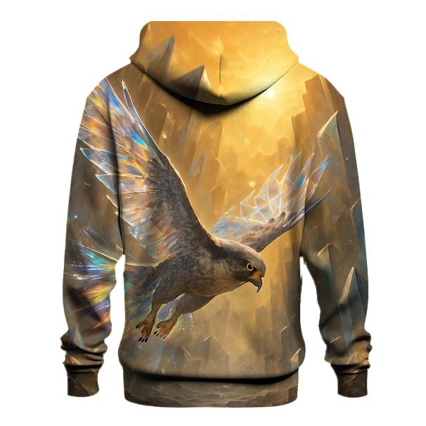 Random Glasswing Falcon graphic hoodies
