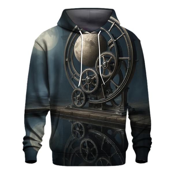 Random Moonlit Mechanism pullover hoodies